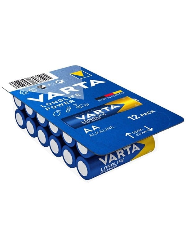 VARTA 12er-Set Mignon-Batterie LONGLIFE Power, AA, LR6