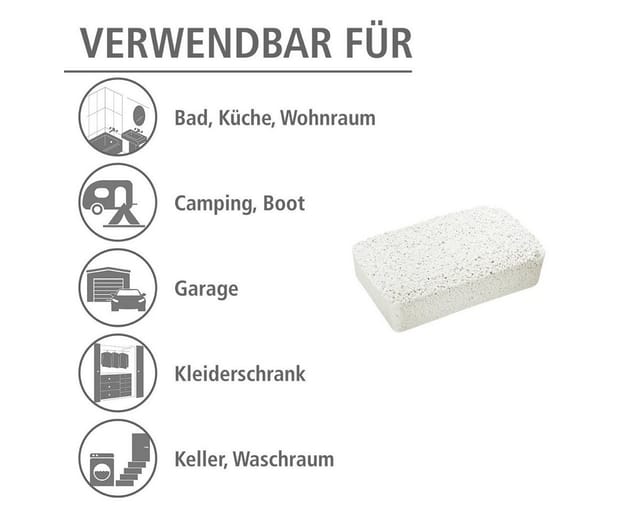 Wenko Trocknungsgranulat für Feuchtigkeitskiller Nachfüllpackung 5 kg, max. 100 m²
