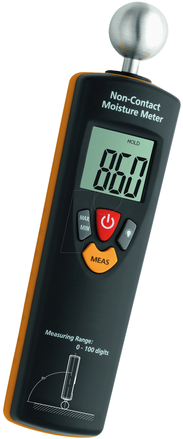 Dostmann electronic Feuchtemessgerät Humidcheck Contact, Holz- und Materialfeuchte bis 40 mm Tiefe