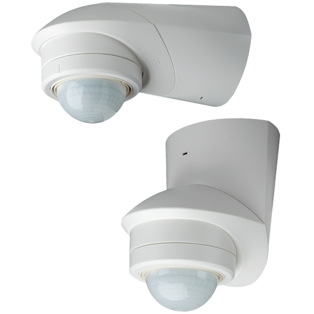 Grothe McGuard professional Bewegungsmelder, weiss, 360°