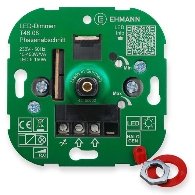 Ehmann T46.08 UP-LED-Dimmer, Phasenabschnitt