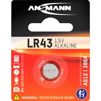 Ansmann Alkaline-Knopfzelle, Typ AG-12, LR43 Bild 2