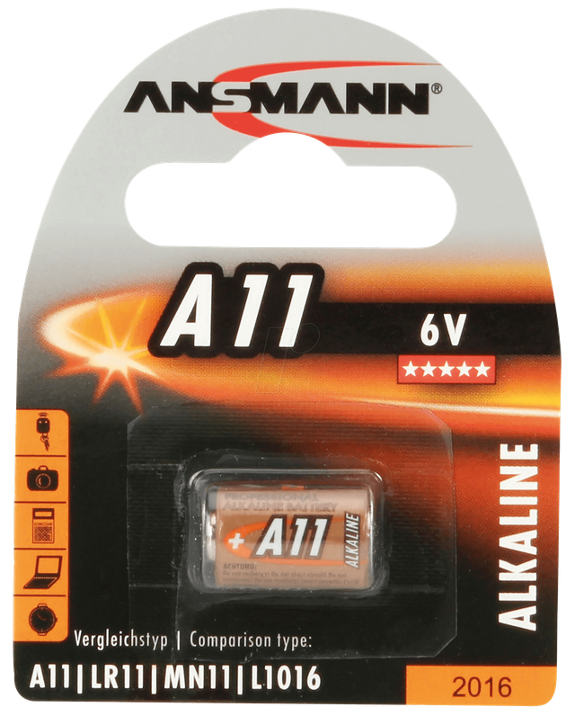 Ansmann Alkaline-Batterie Typ 11A, 6 V
