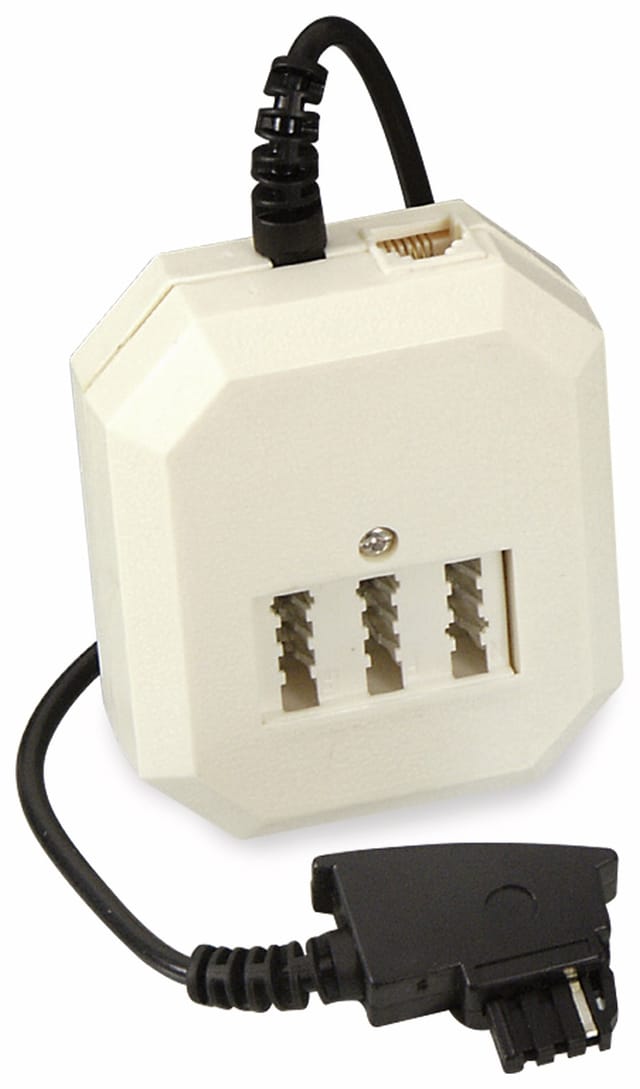 TAE-Adapter NFN: Mit Anschlusskabel 20 cm