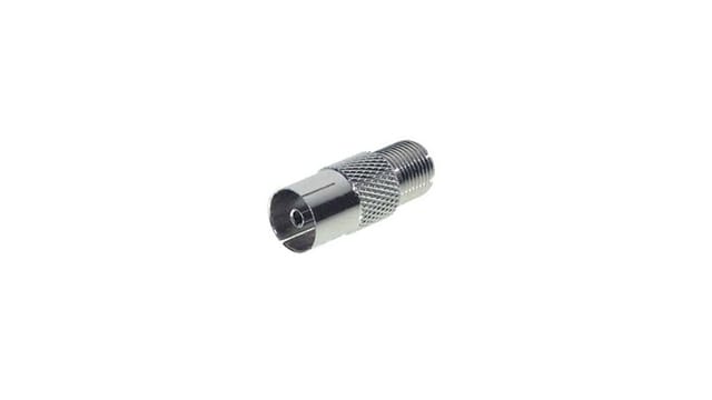 Adapter F-Buchse auf Koaxial-Buchse
