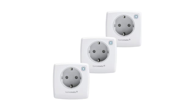 Homematic IP 3er Set Dimmer-Steckdose – Phasenabschnitt