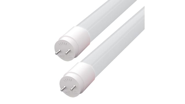 Blulaxa 2er-Set 18-W-T8-LED-Röhrenlampe, G13, 1850 lm, 3000 K, warmweiß, KVG/VVG, Glasröhre, 120 cm