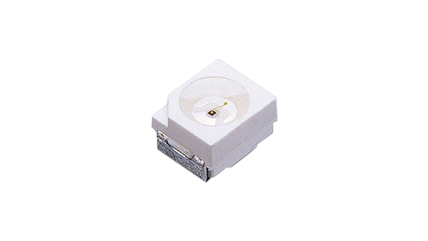SMD-LED Gelb, Bauform TOP (PLCC), 10er-Pack