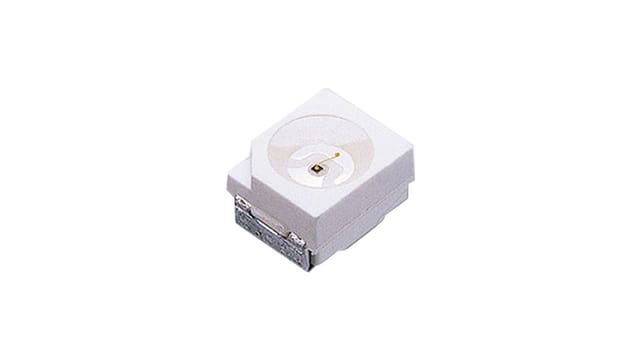 SMD-LED Gelb, Bauform TOP (PLCC), 10er-Pack