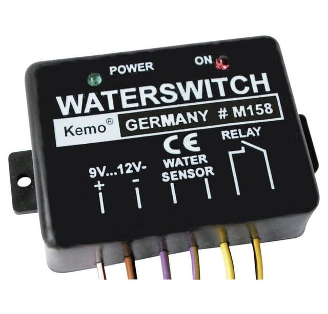 Kemo M158 9- bis 12-V-Wassermelder