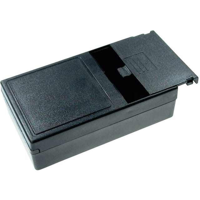 Kemo 9 V Kunststoffgehäuse mit Batteriefach, 104 x 30 x 62 mm