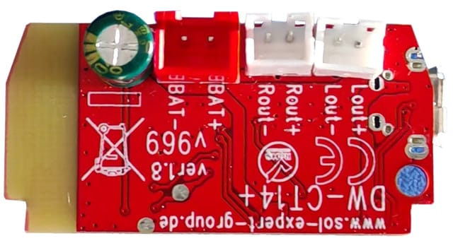SOL-EXPERT Bluetooth 5.1 Audio Decoder Modul, Stereo-Empfänger mit Tastensteuerung