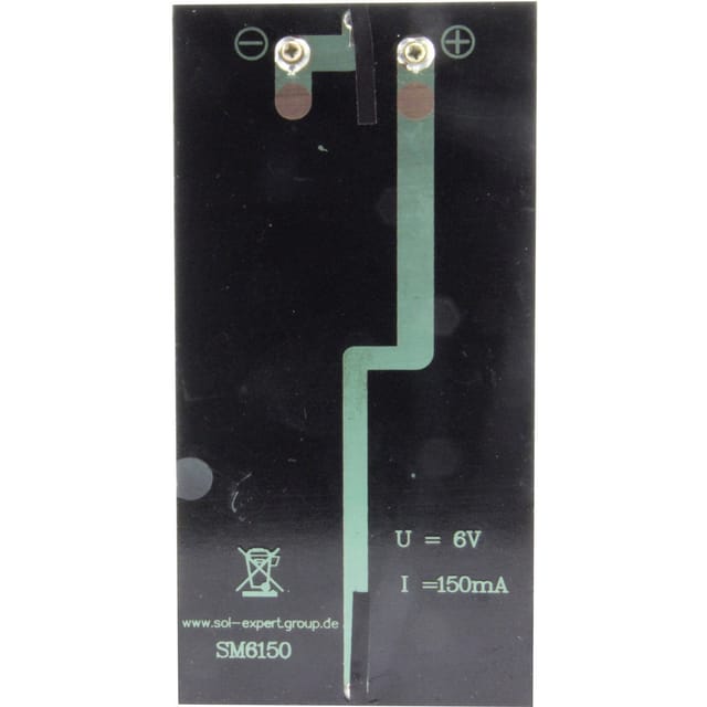 SOL-Expert Solarzelle SM6150, 6 V, 150 mA, vergossen
