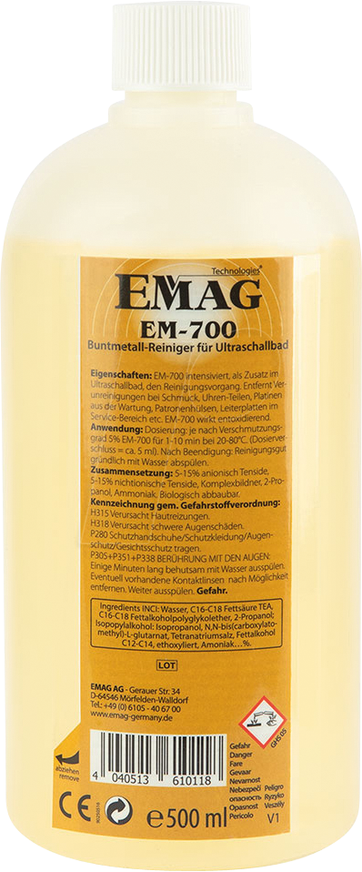 EMAG Buntmetallreiniger EM-700, 500 ml