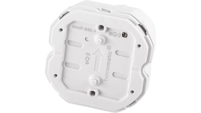 Homematic IP Smart Home Jalousieaktor für Markenschalter – International, HmIP-BBL-I