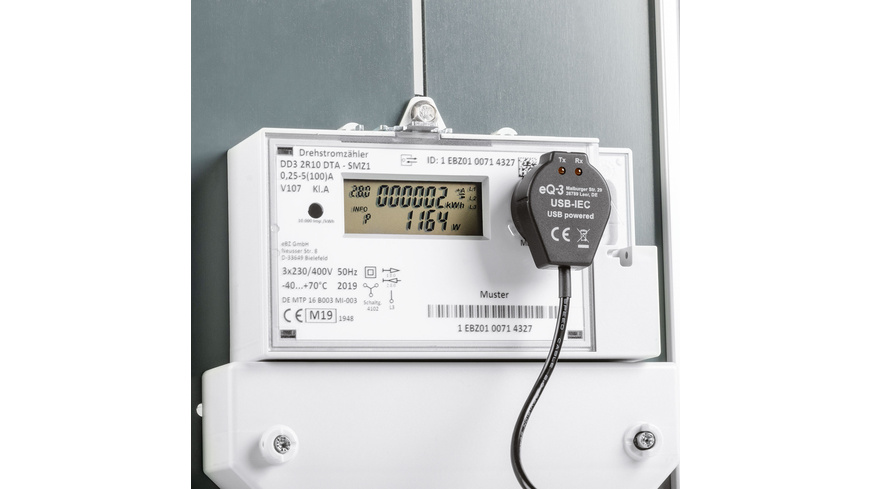 ELV Lesekopf mit USB-Schnittstelle für digitale Zähler USB-IEC