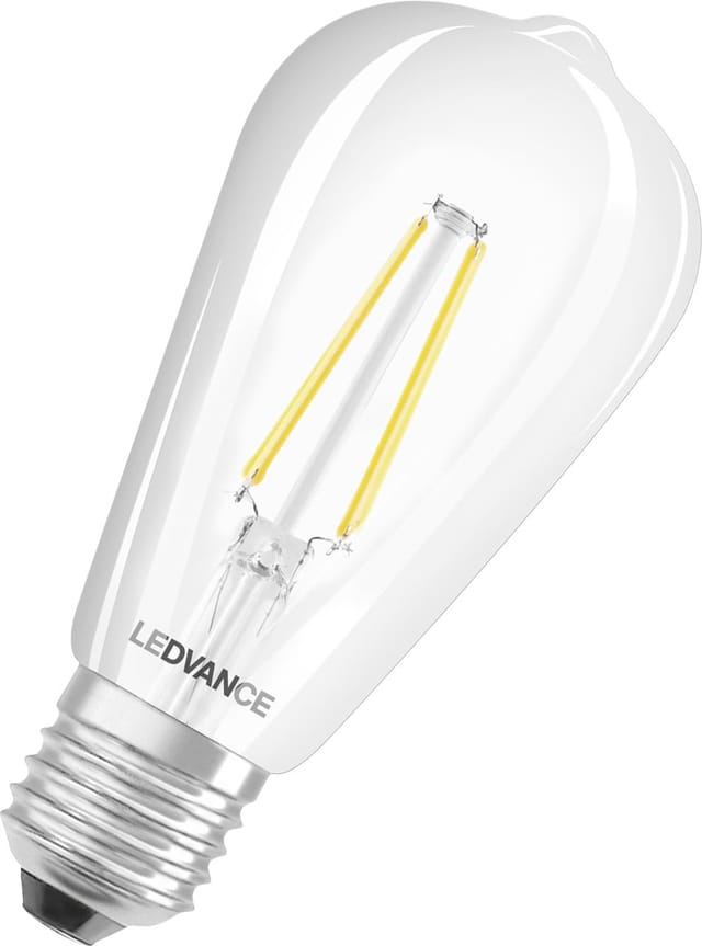 LEDVANCE SMART+ WiFi 5,5-W-LED-Lampe EDISON, E27, 806 lm, warmweiß, 2700 K, dimmbar, Alexa, App