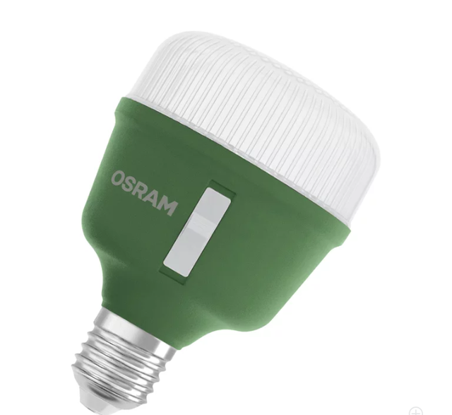 Osram 3-Lichtspektrum-Pflanzenlampe, 20 W, 650 lm, E27, klar, LED STAR GROW T 80