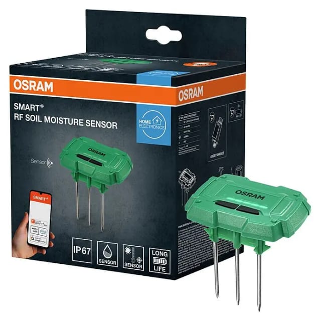 OSRAM SMART+ Smart Home Bodenfeuchtesensor, Zubehör von SMART+ Bewässerungscontroller