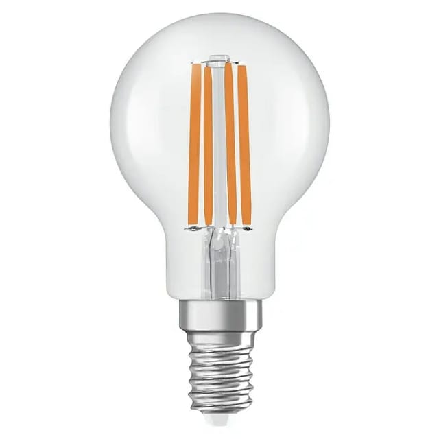 Osram LED Classic P 40, Filament, EEK A, 2,2 W, 470 lm, E14, warmweiß, klar