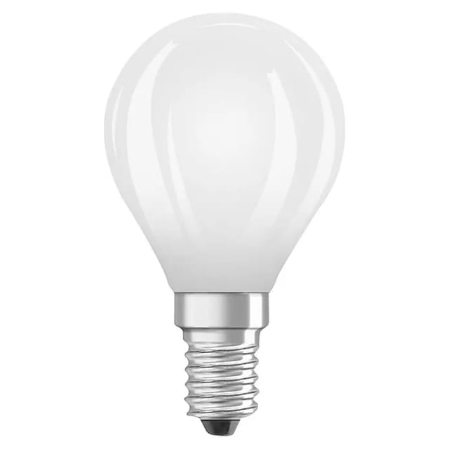 Osram LED Classic P 40, Filament, EEK A, 2,2 W, 470 lm, E14, warmweiß, matt