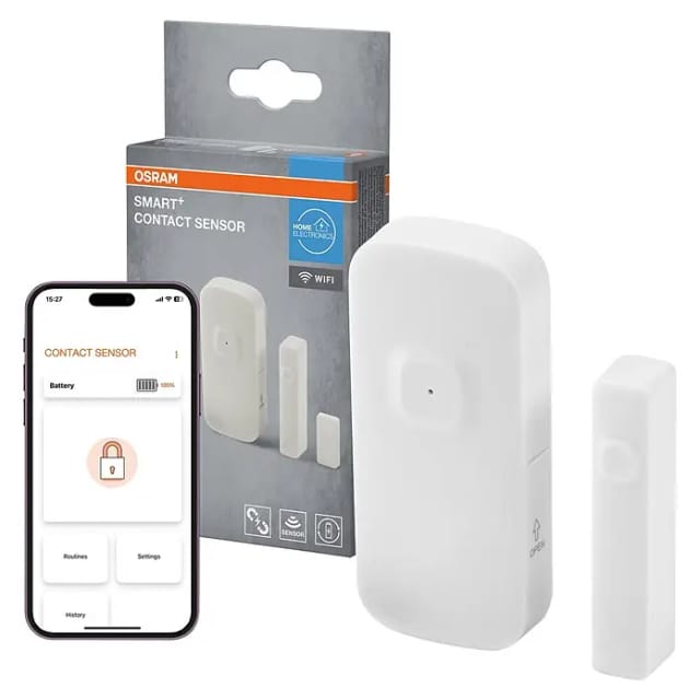 OSRAM SMART+ Smart Home Tür-Fensterkontakt, weiß, WLAN