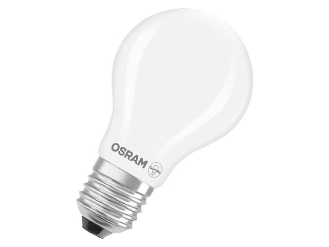 Osram LED Classic A 75, EEK B, 5 W, 1055 lm, E27, dimmbar, warmweiß, matt