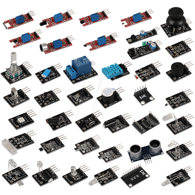 Joy-IT Sensor-Set X40 für Raspberry Pi, Arduino oder BBC micro:bit