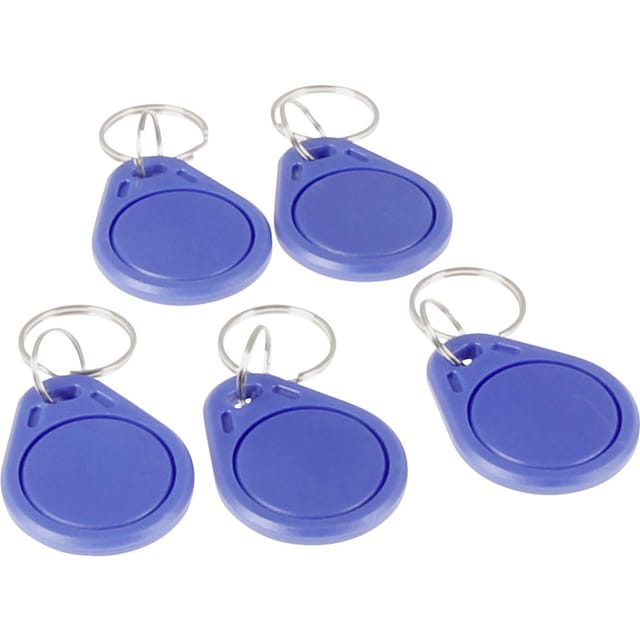 Joy-IT 5er-Set RFID-Schlüsselanhänger-Clip
