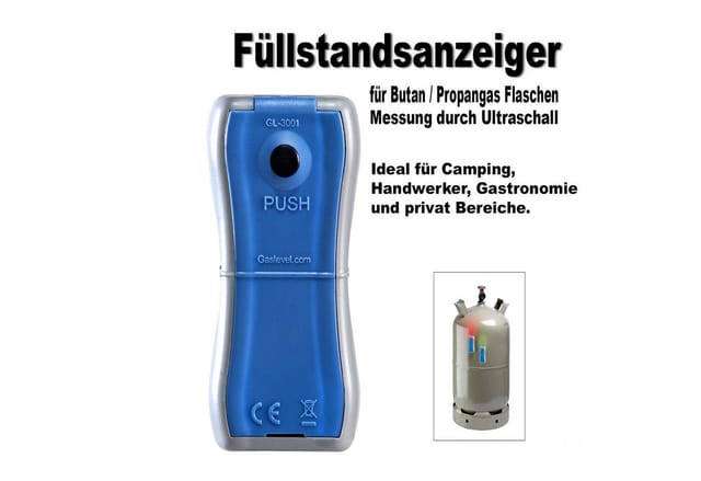 Gaslevel Classic Füllstandsanzeiger für Gasflaschen