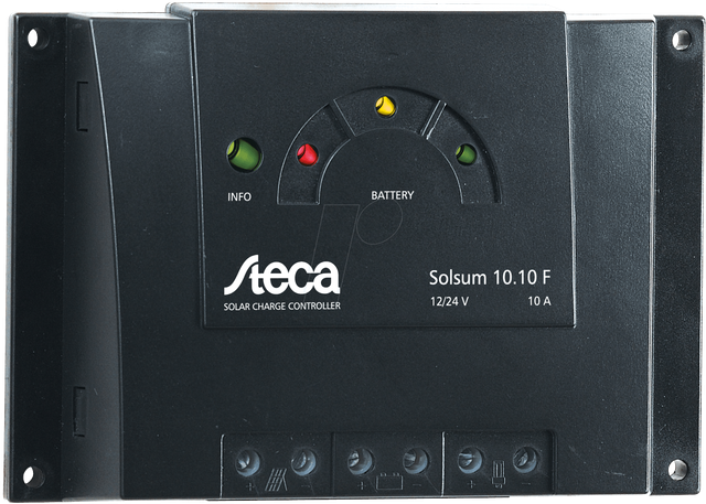 Steca Elektronik Solarladeregler 6.6F 12/24V, 6A, LED-Anzeige