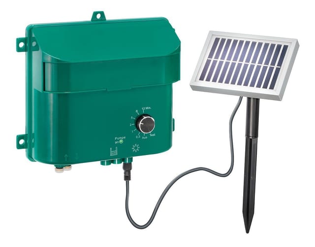 esotec Solar-Bewässerungssystem Water Drops mit 15 Tropfstellen, Akkubetrieb