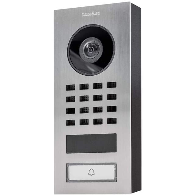 DoorBird Smart Home IP Video Türstation D1101V Aufputz, Edelstahl V2A, mit WLAN