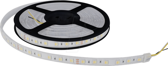 ENOVALITE 5-m-LED-Streifen, 23 W, 24 V DC, Tunable White (CCT), 4,6 W/m, 430 lm/m, 60 LED/m, IP65
