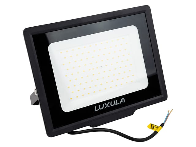 LUXULA 100-W-LED-Flutlichtstrahler, 10000 lm, 100 lm/W, 3000 K, warmweiß, IP65