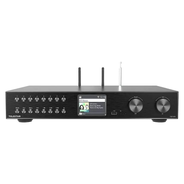 TELESTAR HiFi‑Tuner TOP 500, Internet Radio DAB+ UKW Bluetooth Streaming