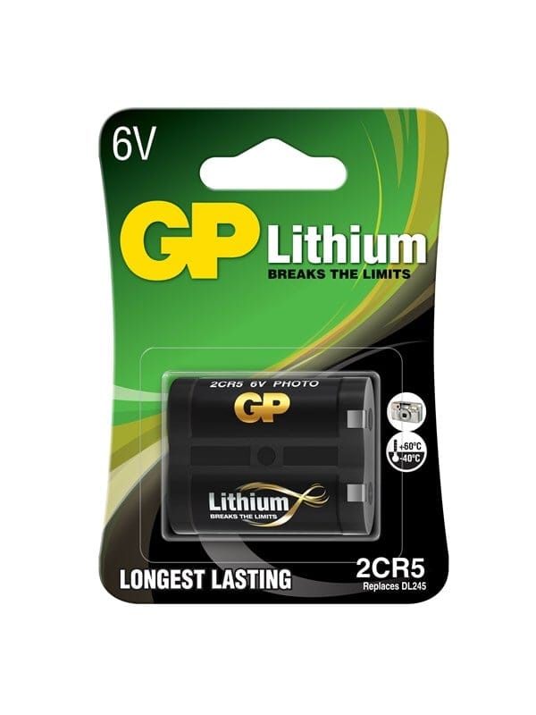 GP Lithium 2CR5 Batterie, 9V, 1 Stück