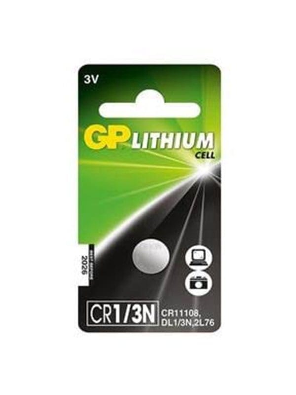 GP Lithium CR1/3 Batterie, 3V, 1 Stück