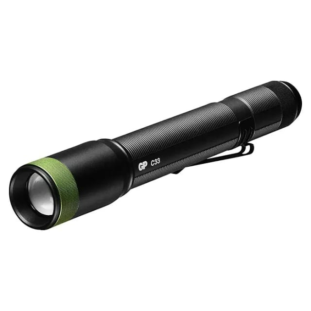 GP LED-Arbeitsleuchte / LED-Inspektionsleuchte C33, max. 180 lm, Magnet/Gürtelclip, Batteriebetrieb