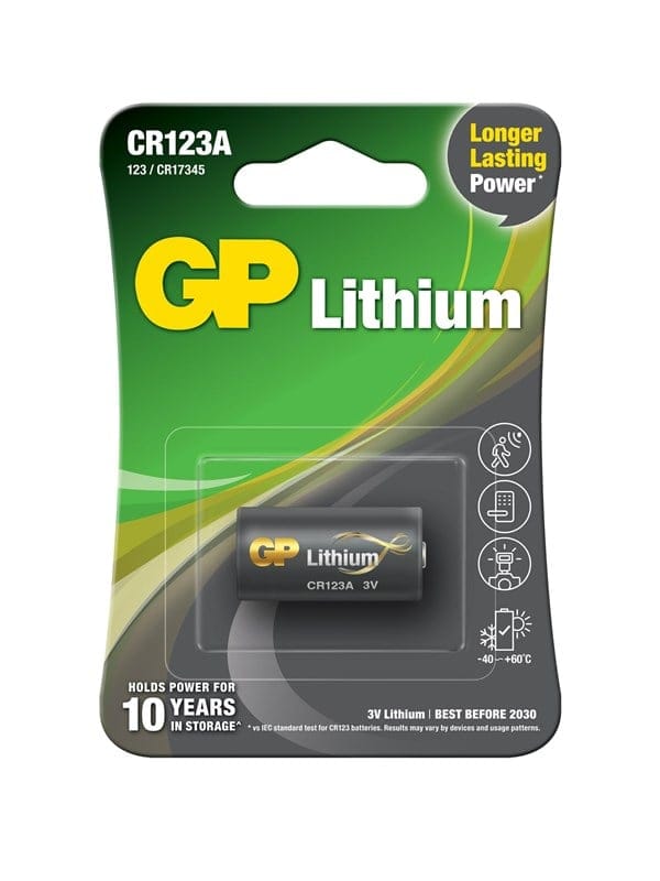 BASIC CR123A Batterie GP Lithium 1 Stück