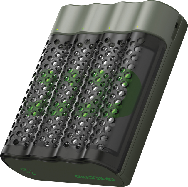 GP USB-Ladegerät M452 Micro (AAA) und Mignon (AA), inkl. 4 x RECYKO AA 2600 mAh,
