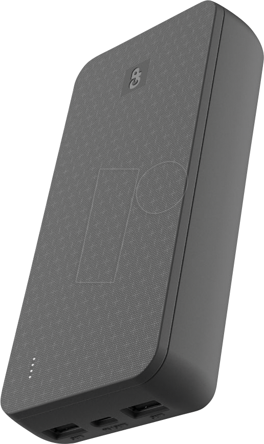 GP Powerbank B+ 20B, 20.000mAh, 2x USB-a, 1x USB-C, Schwarz