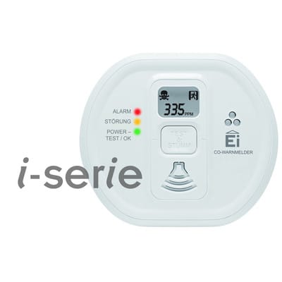 Ei Electronics Kohlenmonoxidmelder Ei208iDW mit Display, optional funkvernetzbar, AudioLINK-Funktion
