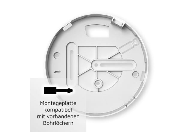 Ei Electronics Hitzewarnmelder / Wärmewarnmelder Ei630W, optional funkvernetzbar, 10-Jahres-Batterie