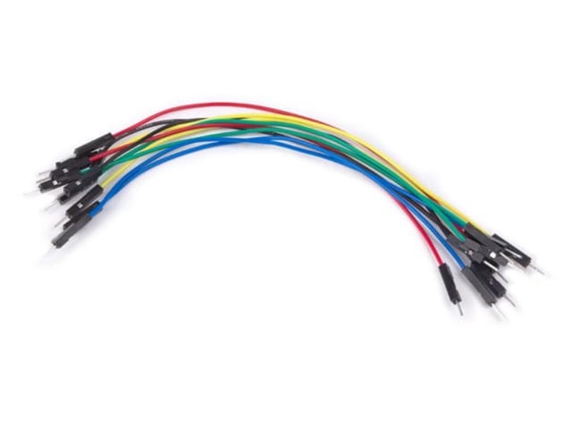 Velleman Steckbrücken-Set, Stecker auf Stecker, 15 cm, 10-teilig