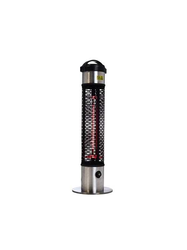 Hortus 360°-Infrarot-Heizstrahler, 1200 W, silber/schwarz