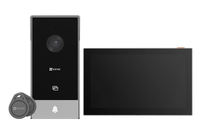 EZVIZ Smart Home Video-Türkommunikationsstation, WLAN, 7", Touch, Nachtsicht, RFID, Klingel, HP5