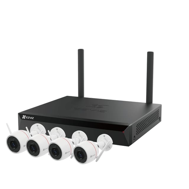 EZVIZ Smart Home Videoüberwachung X5S+H3C (4MP) WiFi Kit, WLAN, NVR