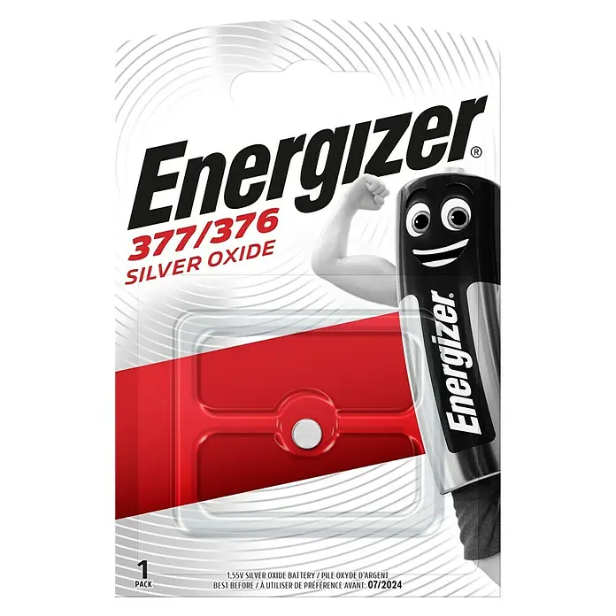 Energizer Silberoxid-Knopfzelle 377/376