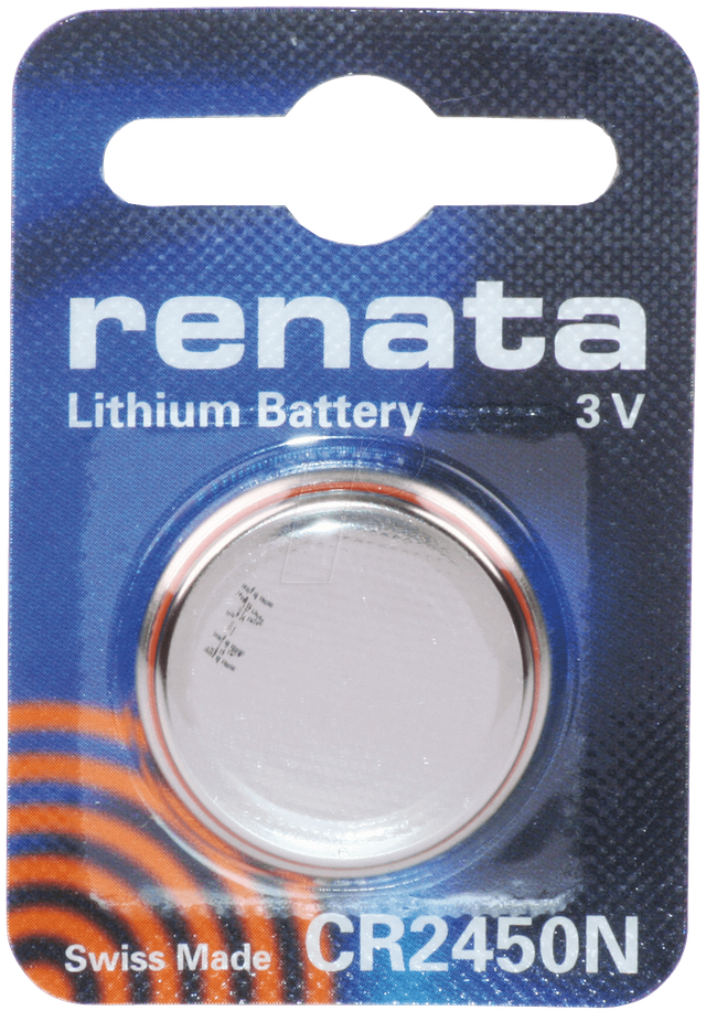 Renata Lithium Knopfzelle CR 2016 / 3V / 90 mAh